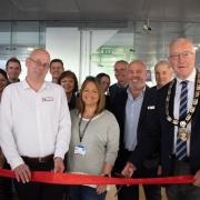 The opening ceremony of the new gym at The Venue leisure centre. Image: Hertsmere Borough Council