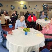 Silver Sunday celebrations at Hill House in Elstree. Image: Hill House Bupa Care Home