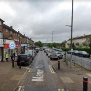 The incident happened at the One Stop in the Manor Way shopping parade