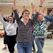 Rehearsals for Green Room's production of Beautiful: The Carole King Musical