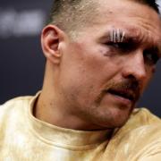 Oleksandr Usyk was left battered but victorious after his split decision victory over Tyson Fury (Nick Potts/PA)