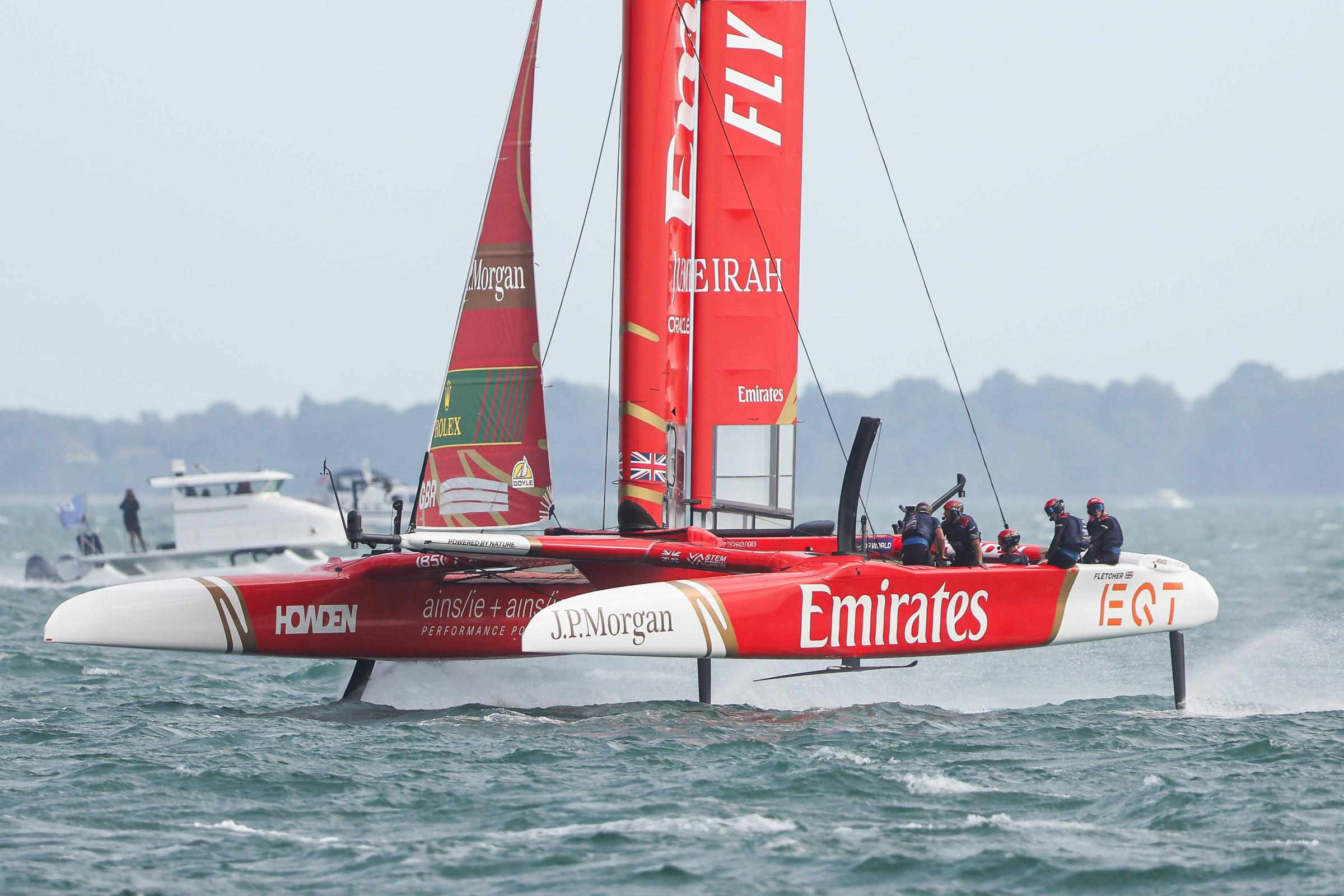 Team Emirates GBR miss Portsmouth final as Spain claim SailGP win
