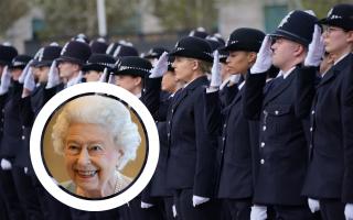 Police officers have had to deal with increased security measures since the Queen passed away (PA)