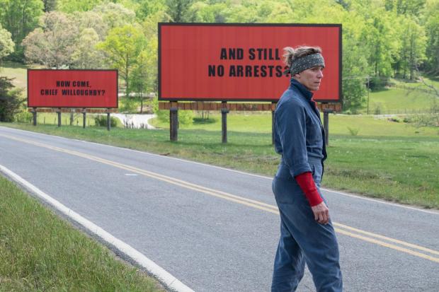 Borehamwood Times: Frances McDormand in Three Billboards Outside Ebbing, Missouri