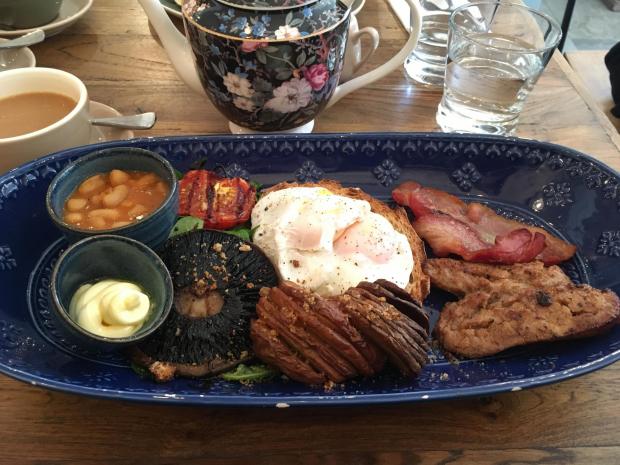 Borehamwood Times: The Full English breakfast at the Mill and Brew