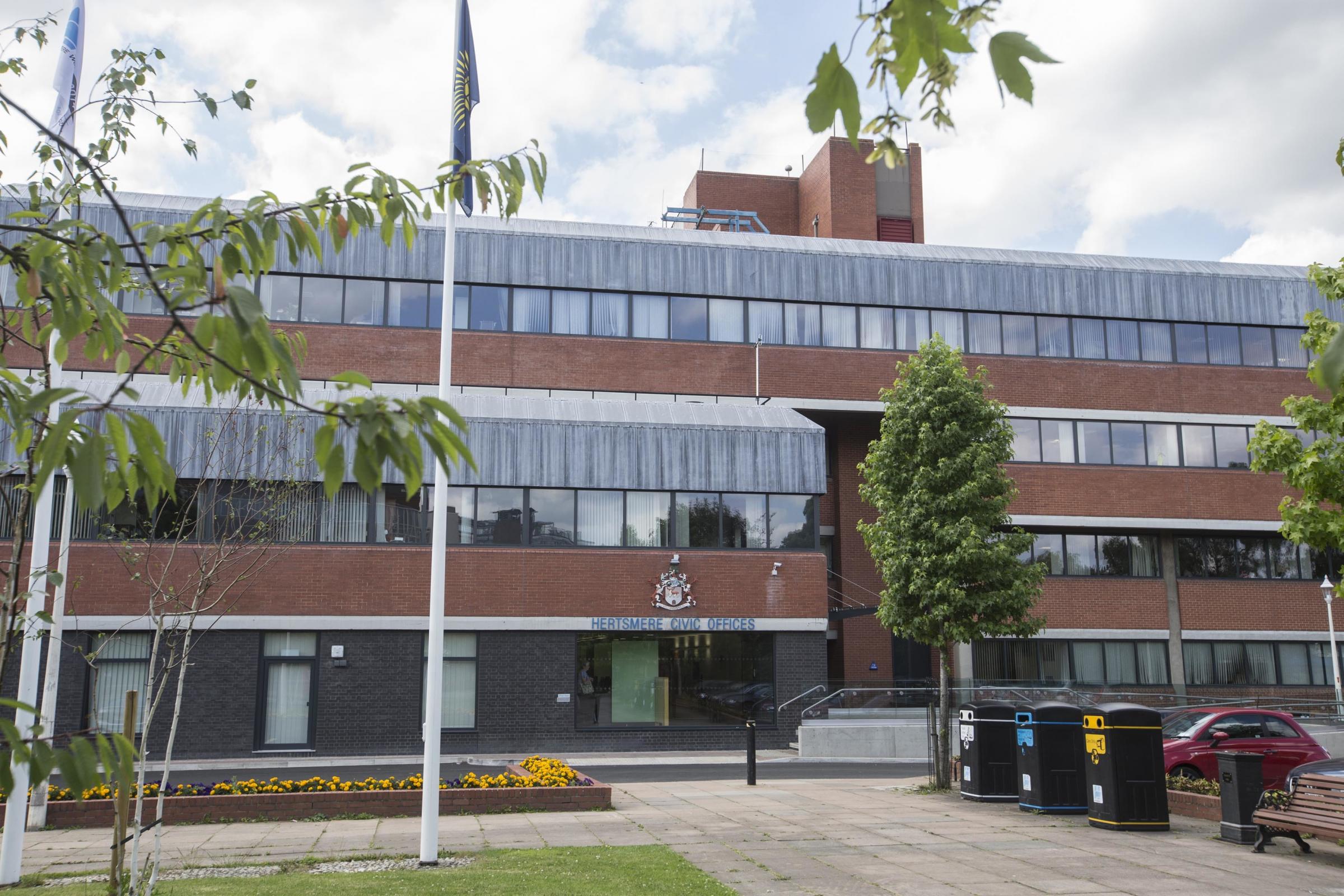 Hertsmere Borough Council, offices pictured, is scrutinising every site put forward for its new local plan to determine which sites are suitable for redevelopment